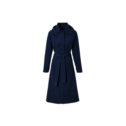 Veste imperméable trench-coat Mosse femme BASIL – S / Bleu nuit