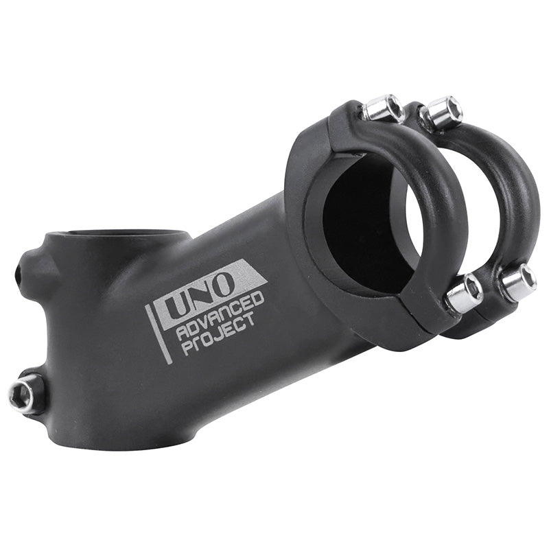 Potence relevée 25° noire 31,8 mm – 90 mm