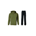Ensemble imperméable Hoga unisexe BASIL – S / Vert olive
