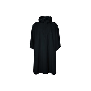 Poncho imperméable Hoga unisexe BASIL – Noir