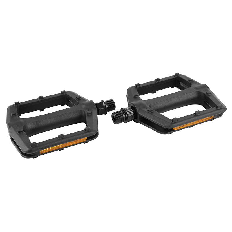 Pédales BMX Newton résine noire 9/16" (paire)