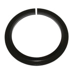 Cône fendu alu noir pour jeu de direction intégré 1"1/2
