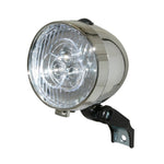 Éclairage avant à piles P2R rétro LED chromé Ø 70 mm