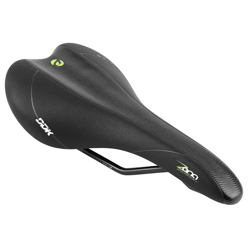 Selle route-VTT Newton Zena noire déco noir-vert 272 x 140 mm – vue 6