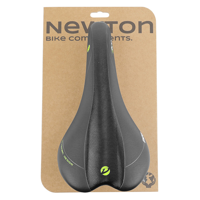Selle route-VTT Newton Zena noire déco noir-vert 272 x 140 mm – vue 5