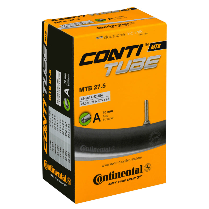Chambre à air 27,5 x 1,75-2,50 Continental valve Schrader 40 mm