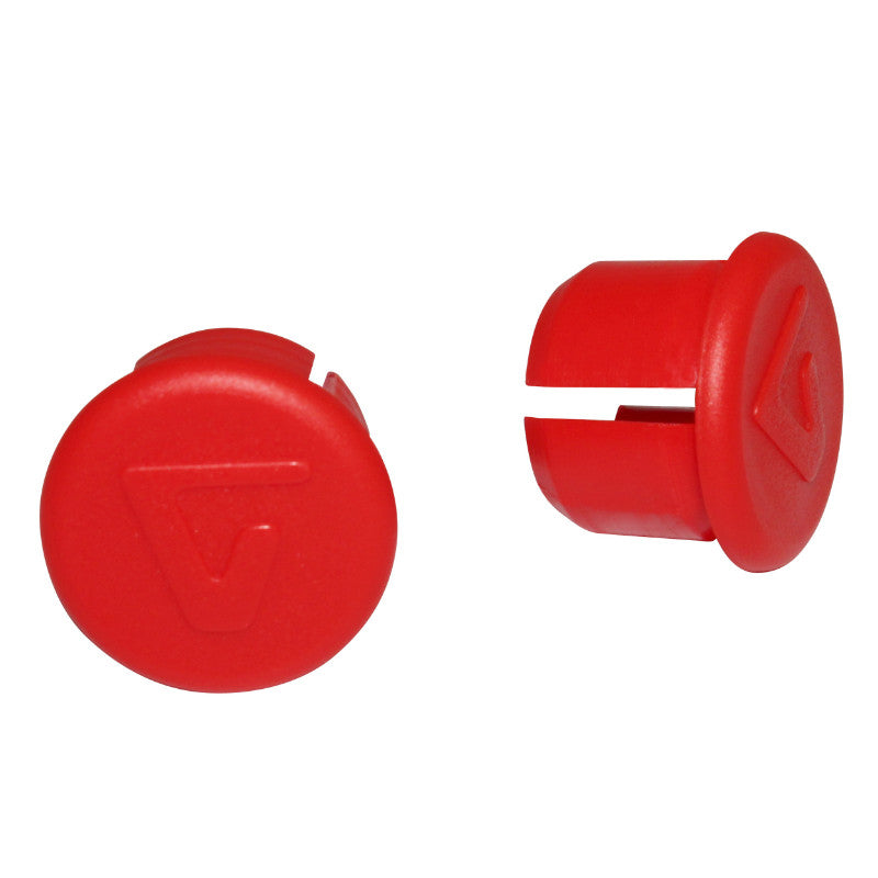 Bouchons de cintre route Velox (paire) – Rouge