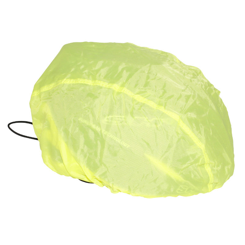 Housse de casque jaune fluo de sécurité