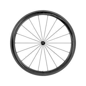Roue avant Campagnolo Bora WTO 45 patins Tubeless 2-Way Fit Dark