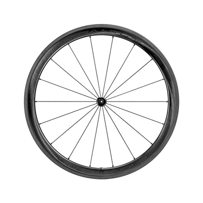 Roue avant Campagnolo Bora WTO 45 patins Tubeless 2-Way Fit Dark