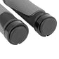 Poignées city-VTT Newton bi-matière noir-gris double collier 130 mm (paire) – vue 2