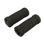 Poignées city Newton mousse noire 90 mm (paire)