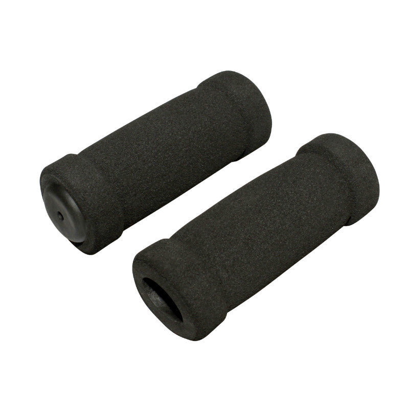 Poignées city Newton mousse noire 90 mm (paire)