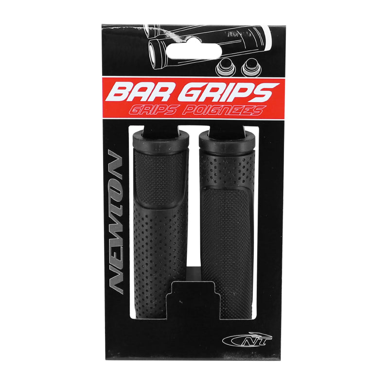 Poignées city Newton Gripchoc noires (paire) – 120 mm