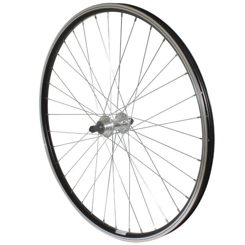 Roue arrière VTT 26" P2R alu noir roue libre 6-7 vitesses blocage rapide