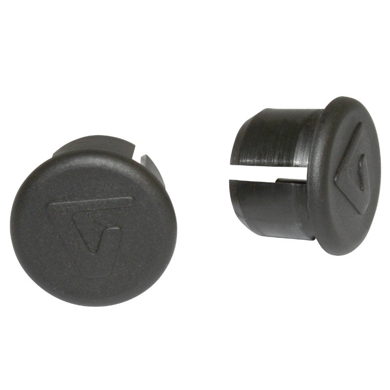 Bouchons de cintre route Velox (paire) – Noir