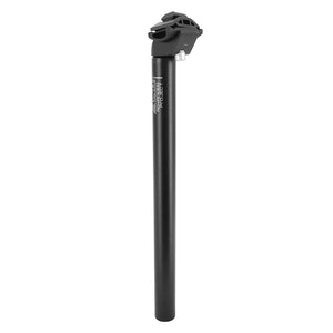Tige de selle VTT Uno alu noir Ø 27,2 mm – 350 mm visserie inox