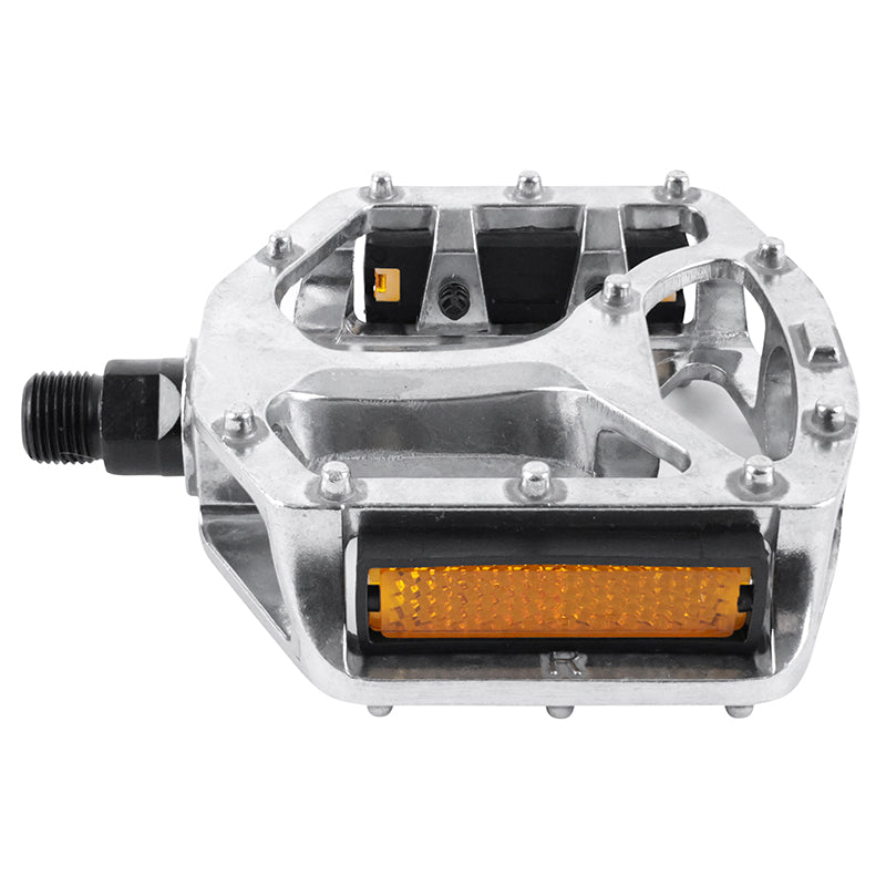Pédales BMX Newton alu argent 9/16" (paire)