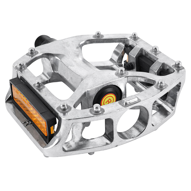 Pédales BMX Newton alu argent 9/16" (paire) – vue 3