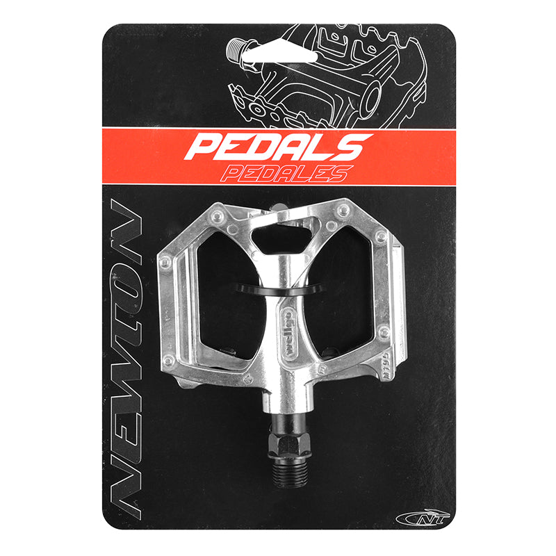 Pédales VTT-BMX Newton alu argent 9/16" (paire) – vue 3