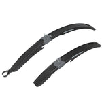 Garde-boue city-VTC 28" Polisport Mississippi noirs avant et arrière (paire)