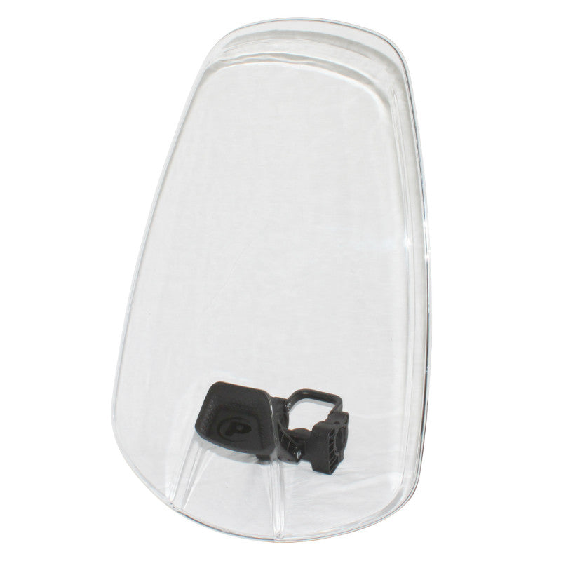 Pare-brise transparent Polisport pour siège enfant avant fixation cintre