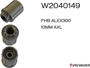 Corps de roue libre SPECIALIZED FHB Alex 300 Freehub Body - Shimano (NO Longer PRODUCED)