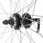 Roue arrière VTT 26" P2R disque 6 trous noire roue libre – vue 2