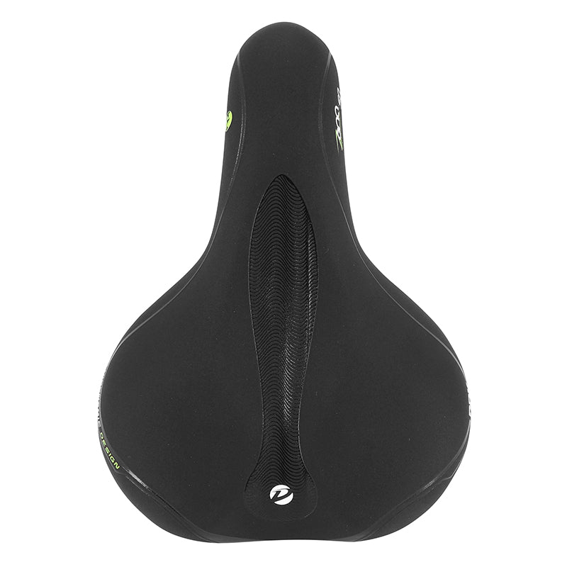 Selle city Newton Fluidy femme noire 270 x 195 mm à amortisseur