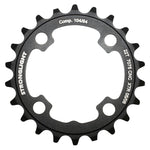 Plateau VTT Stronglight 4 branches 64 mm intérieur triple noir ép. 4 mm – 22 dents