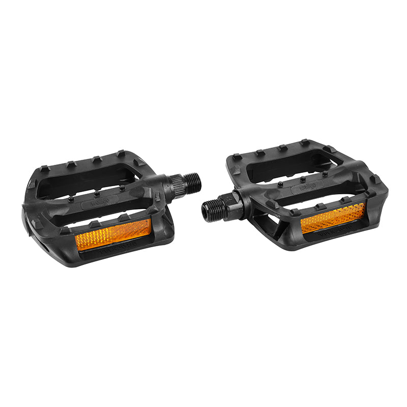 Pédales BMX Newton résine noire (paire) – 9/16"