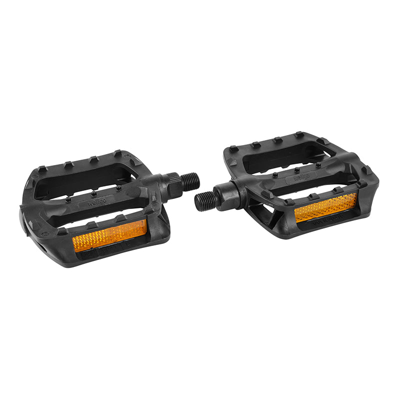 Pédales BMX Newton résine noire (paire) – 1/2"