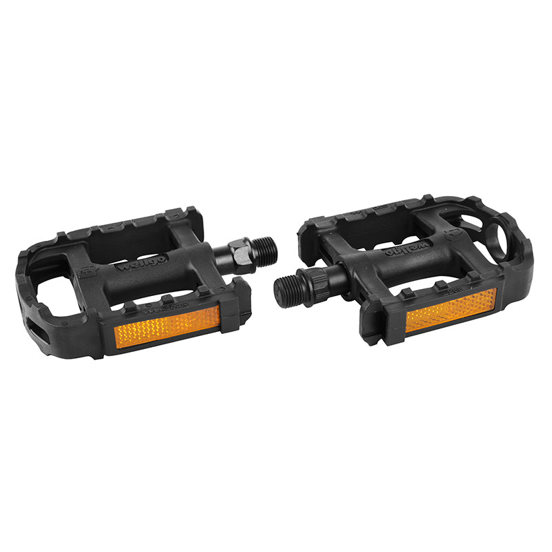 Pédales VTT Newton résine noire 9/16" (paire)