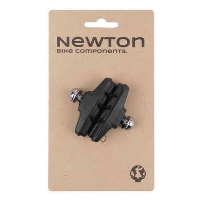 Porte-patins route-fixie Newton à vis noirs (paire)
