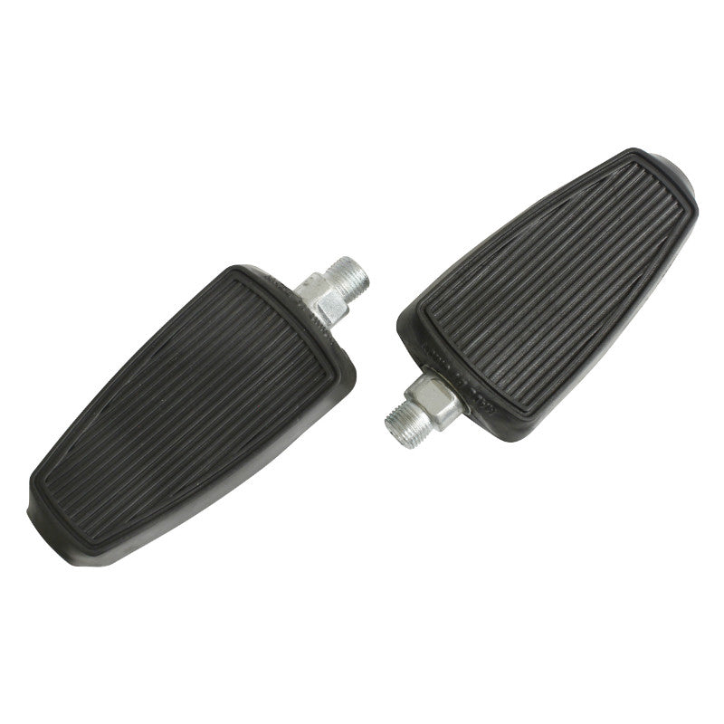 Pédales city-cyclo Marwi Union filetage français 14 x 1,25 pour Peugeot 103 – Résine noire