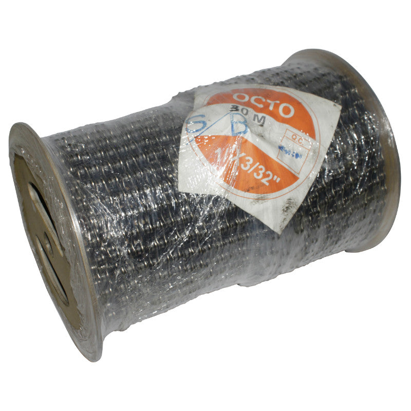 Chaîne 7-8 vitesses gris-noir (rouleau de 30 m avec 30 attaches) – vue 2