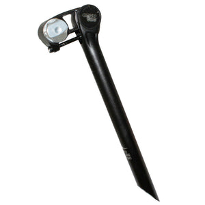 Tige de selle Ergotec Futura réglable alu noir Ø 27,2 mm 400 mm