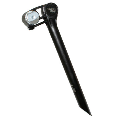 Tige de selle Ergotec Futura réglable alu noir Ø 27,2 mm 400 mm