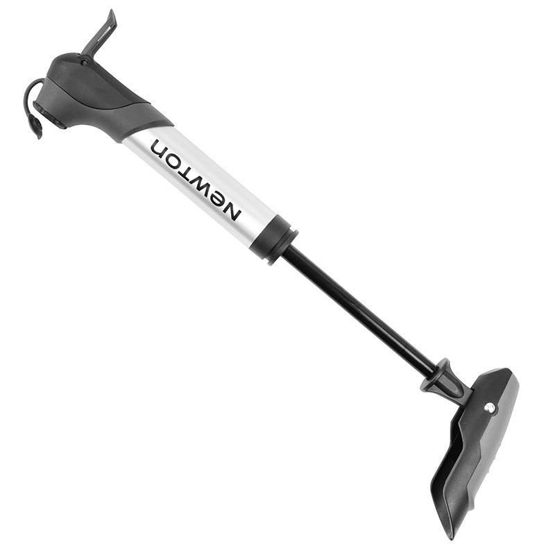 Mini pompe route-VTT Newton Air2 argent télescopique 220 mm – vue 2