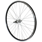 Roue arrière VTT 26" P2R alu noir roue libre 6-7 vitesses axe plein