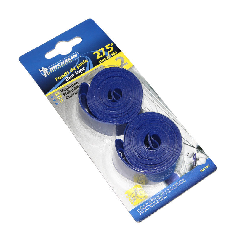 Fonds de jante haute pression Michelin bleus (lot de 2) – VTT 27,5 x 20