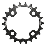 Plateau VTT Stronglight 4 branches 64 mm pour Shimano XT M785 intérieur double noir 10 v ép. 3,5 mm – 22 dents