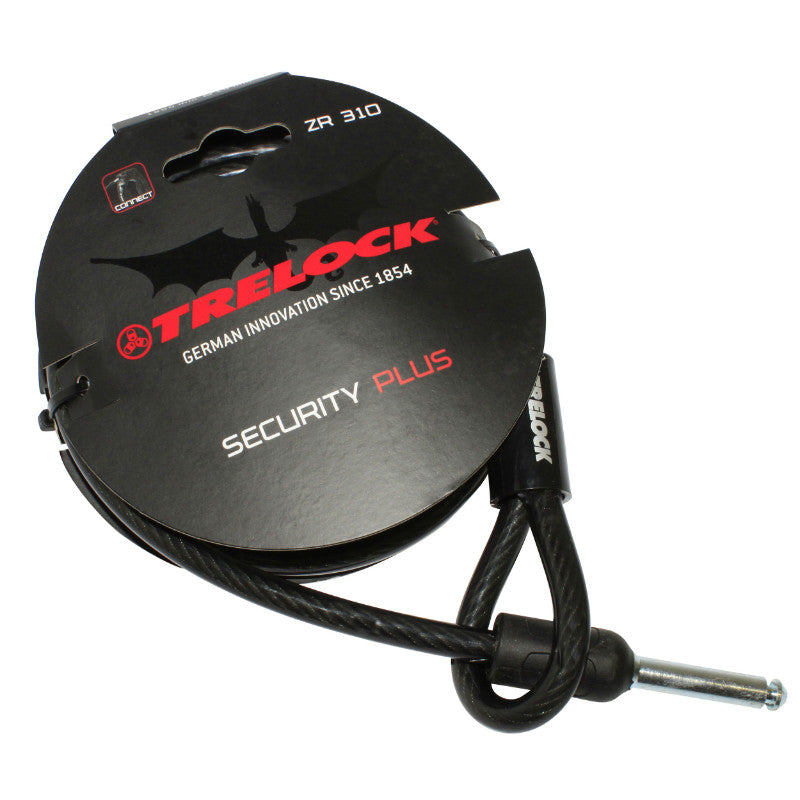 Antivol câble à boucle Trelock ZR310 Plug pour fer à cheval Ø 10 mm – 1 m