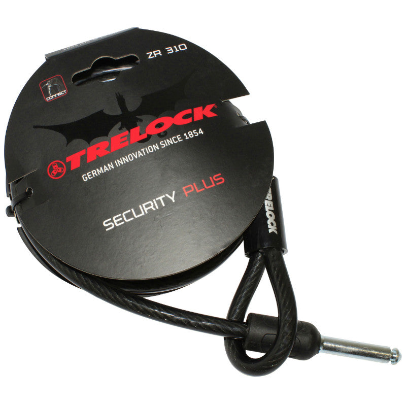 Antivol câble à boucle Trelock ZR310 Plug pour fer à cheval Ø 10 mm – 1,80 m
