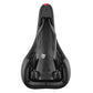 Selle junior Newton Mission noire déco rouge-argent 240 x 160 mm – vue 2