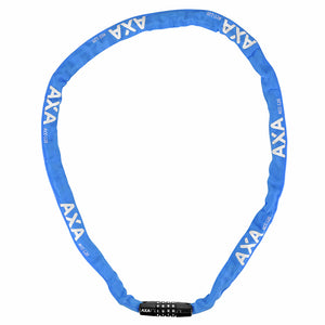 Antivol chaîne à combinaison AXA Rigid Code Ø 3,5 mm 1,20 m – Bleu
