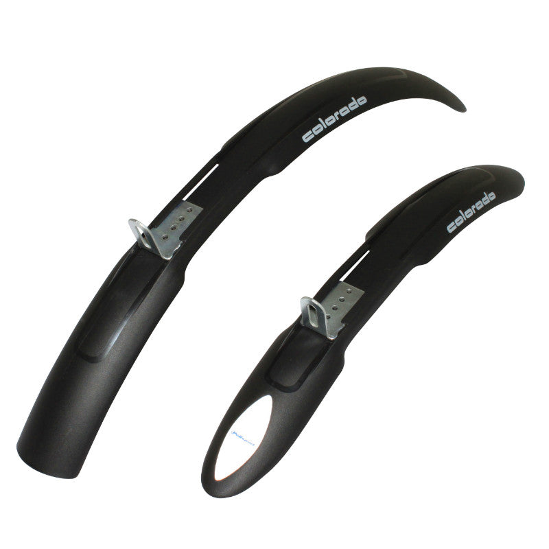 Garde-boue VTT Polisport Colorado noirs V-Brake (paire) – 20-24" – 54 mm