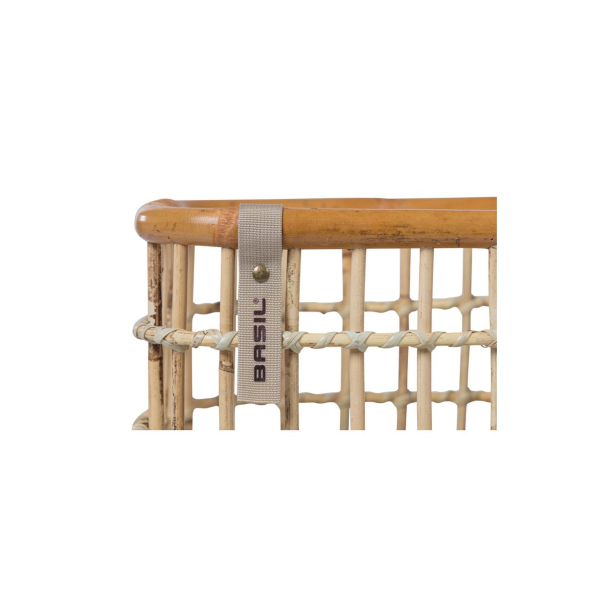 Panier avant rotin Green Life Rattan M marron BASIL