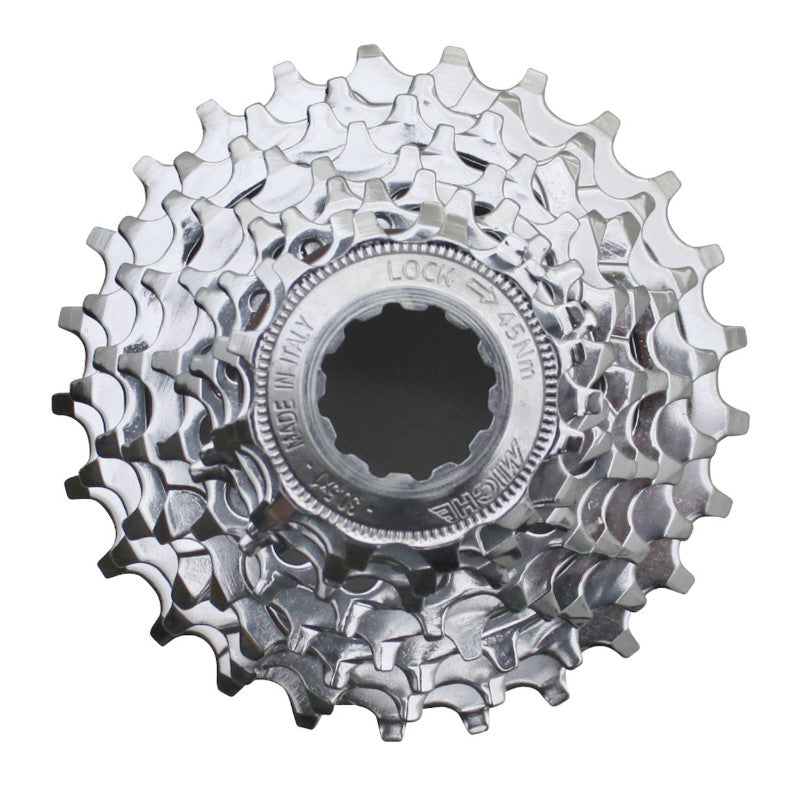 Cassette route Miche Primato 9 vitesses montage Miche-Campagnolo 8 v – 12-25