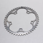 Plateau route Miche 130 mm 5 branches type Shimano 9-10 v – 46 extérieur argent